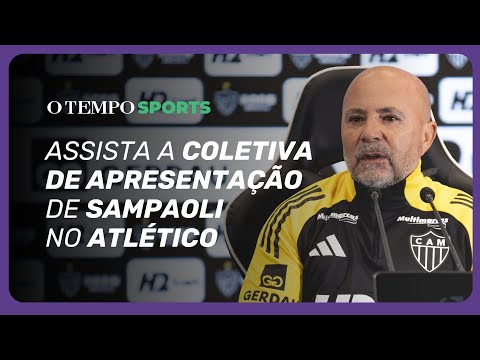 ATLÉTICO: Assista a coletiva de APRESENTAÇÃO de Jorge SAMPAOLI